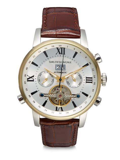 saks fifth avenue men's watches.